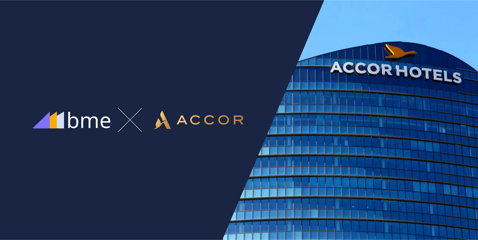 Visuel BME et Accor Hotels illustrant le partenariat